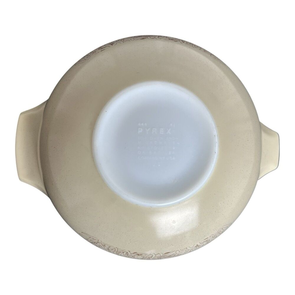 Set Of 4 Vintage Pyrex Forest Fancies Mushroom Cinderella Nesting Mixing Bowls - Picture 5 of 11